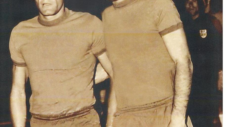 Gigi Riva e Mario Valeri