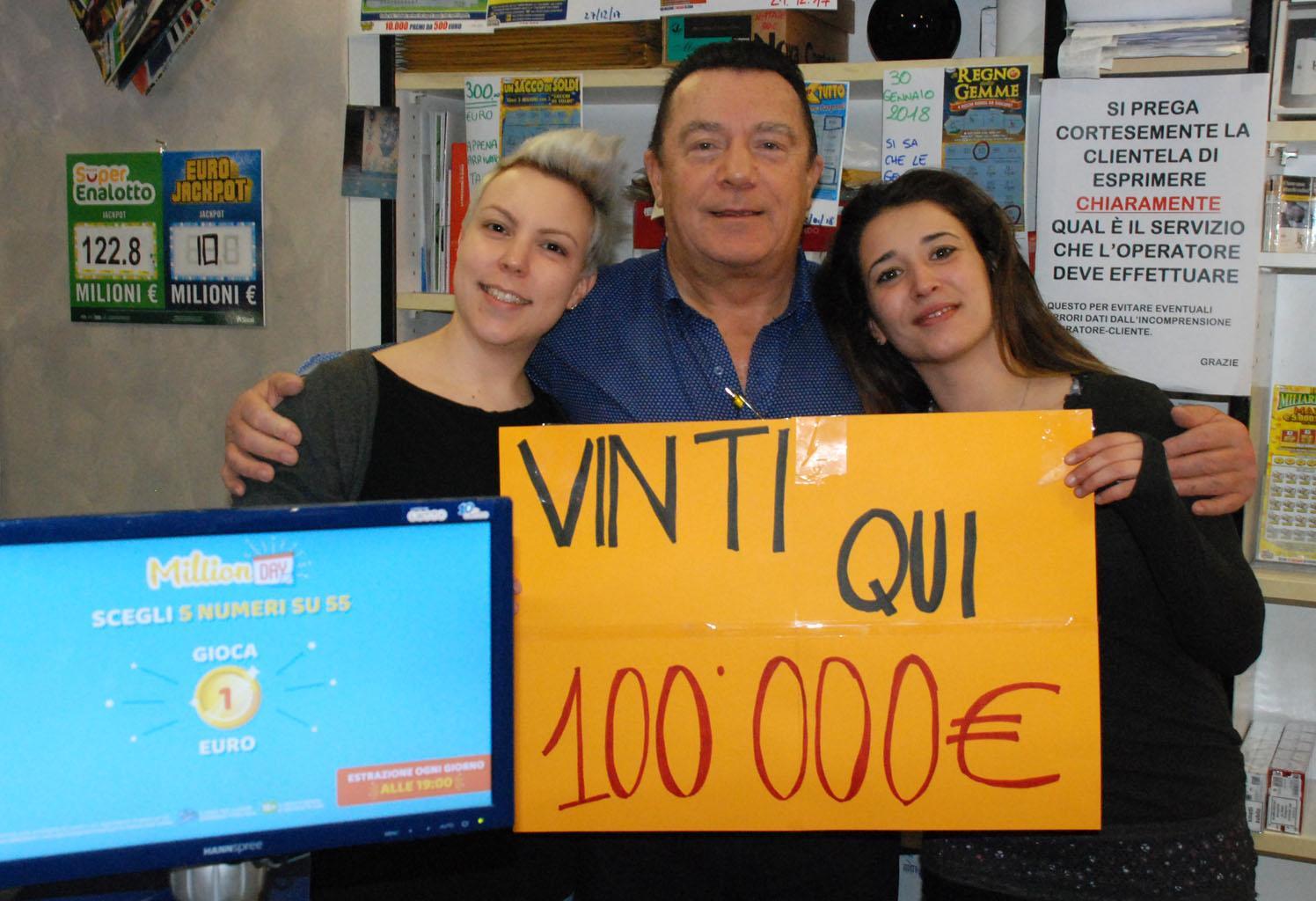 Ha vinto 100mila euro, ma forse non lo sa