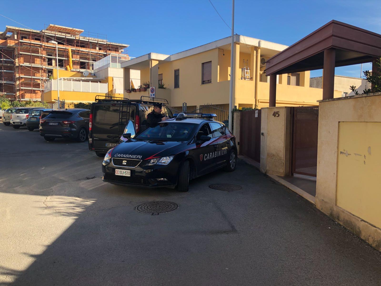 La casa dove il gruppetto stava per entrare in azione (foto Mario Rosas)