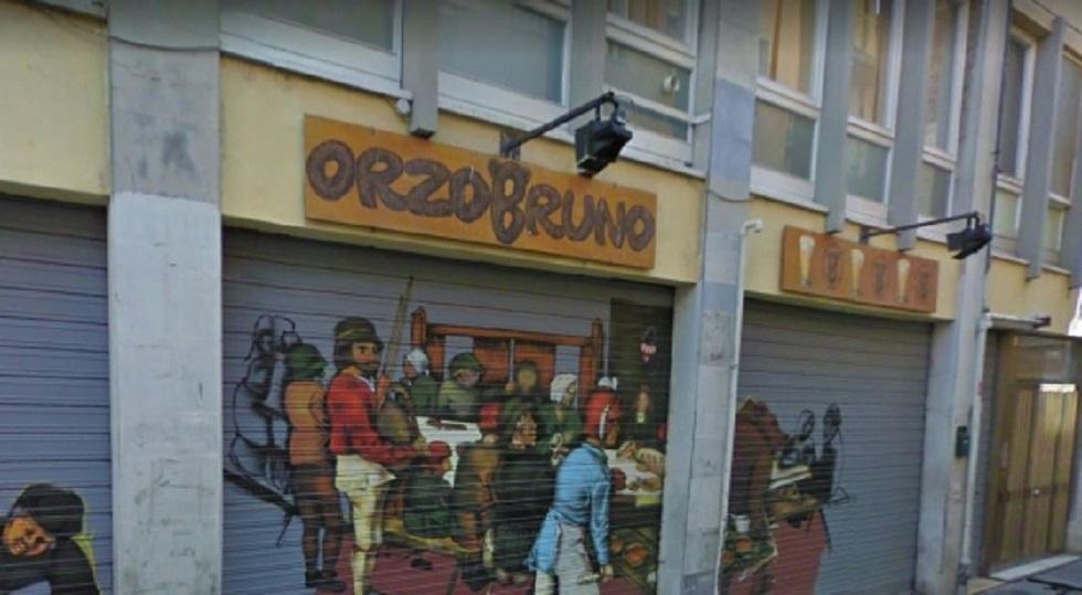 L'esterno del pub Orzo Bruno