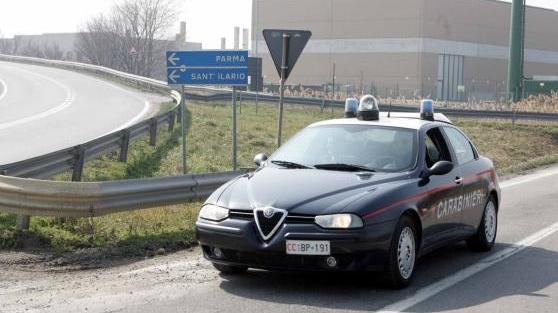Una pattuglia di carabinieri di Sant'Ilario