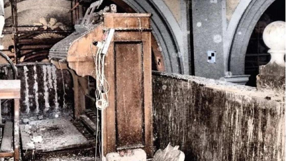 L'organo coperto di guano
