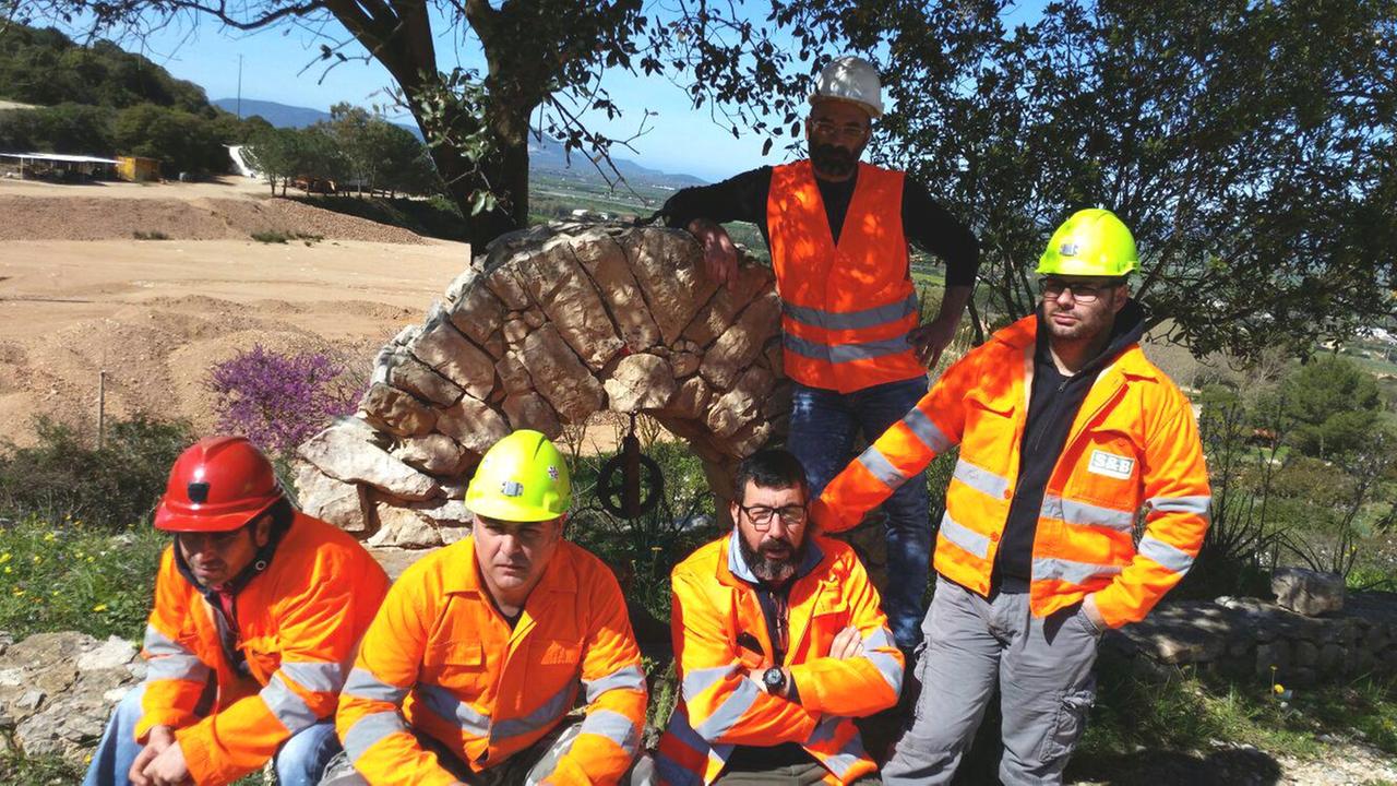 Olmedo, Pasqua a -80 metri per i minatori