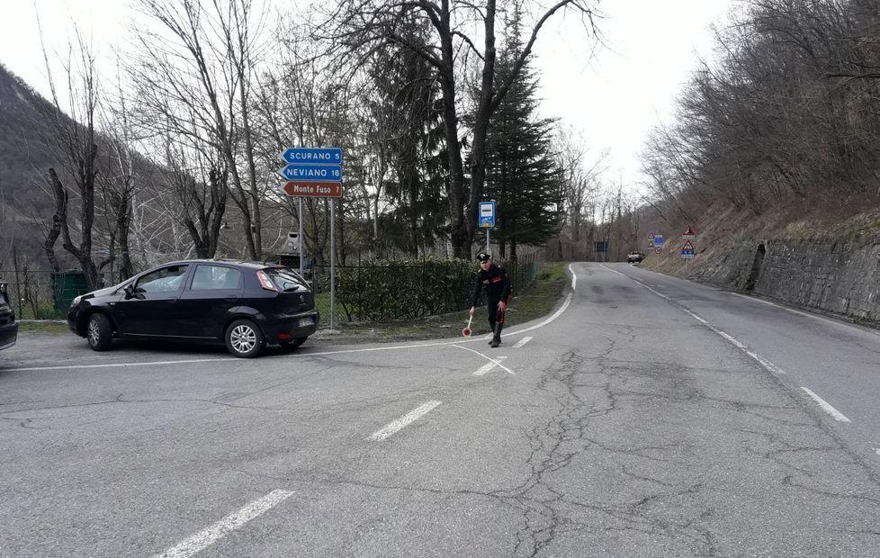 Scontro tra auto e moto a Vetto 