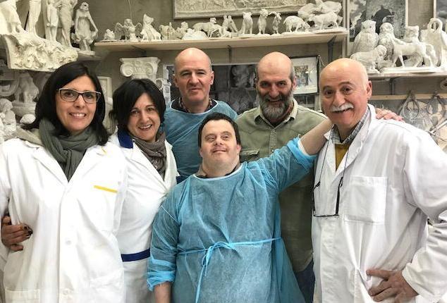 I ragazzi del Koch a scuola d’alabastro con Chiti e Finazzo