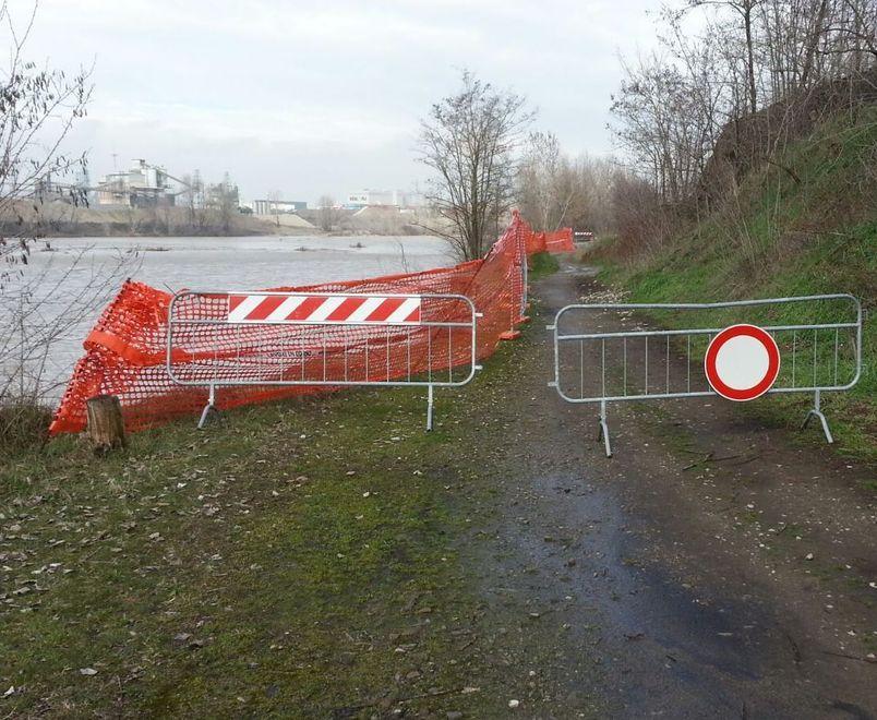 Ciclabile franata, mancano i soldi 