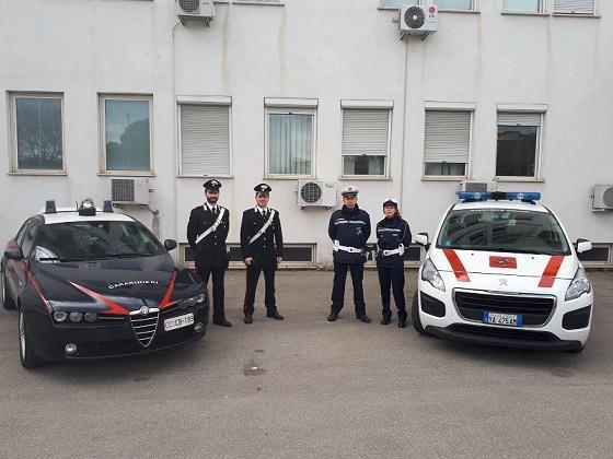 Carabinieri e Polizia Muncipale insieme in una operazione antidroga