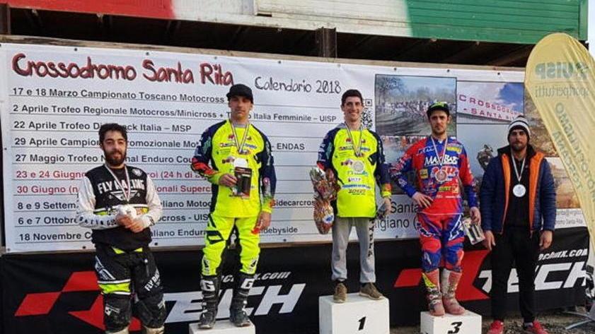 Al campionato toscano 150 sulla pista di Santa Rita