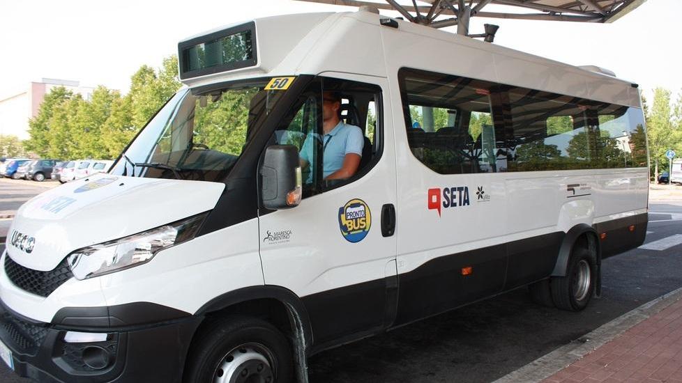 Andare a Mirandola con il bus a chiamata