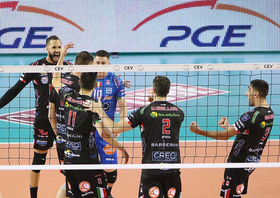 La Lube batte Lorenzetti Perugia piega Novosibirsk