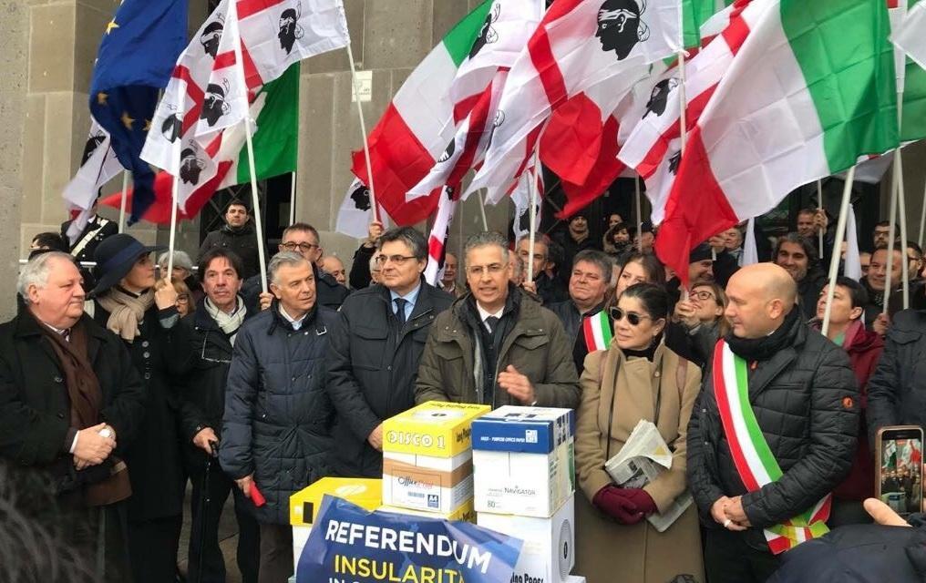 Insularità, oggi il deposito della legge 