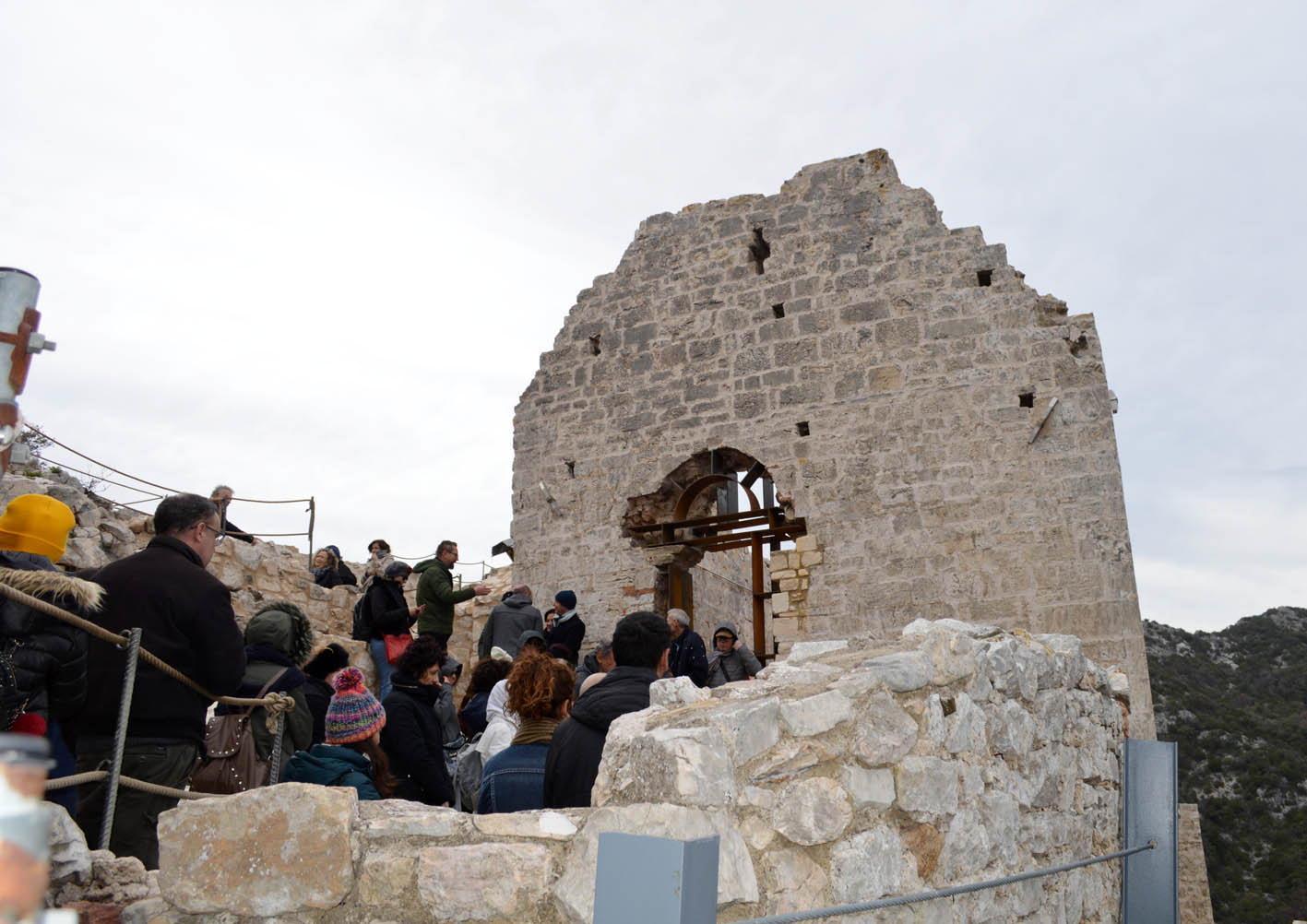 L’inaugurazione dei nuovi percorsi a San Sivestro (foto Paolo Barlettani)