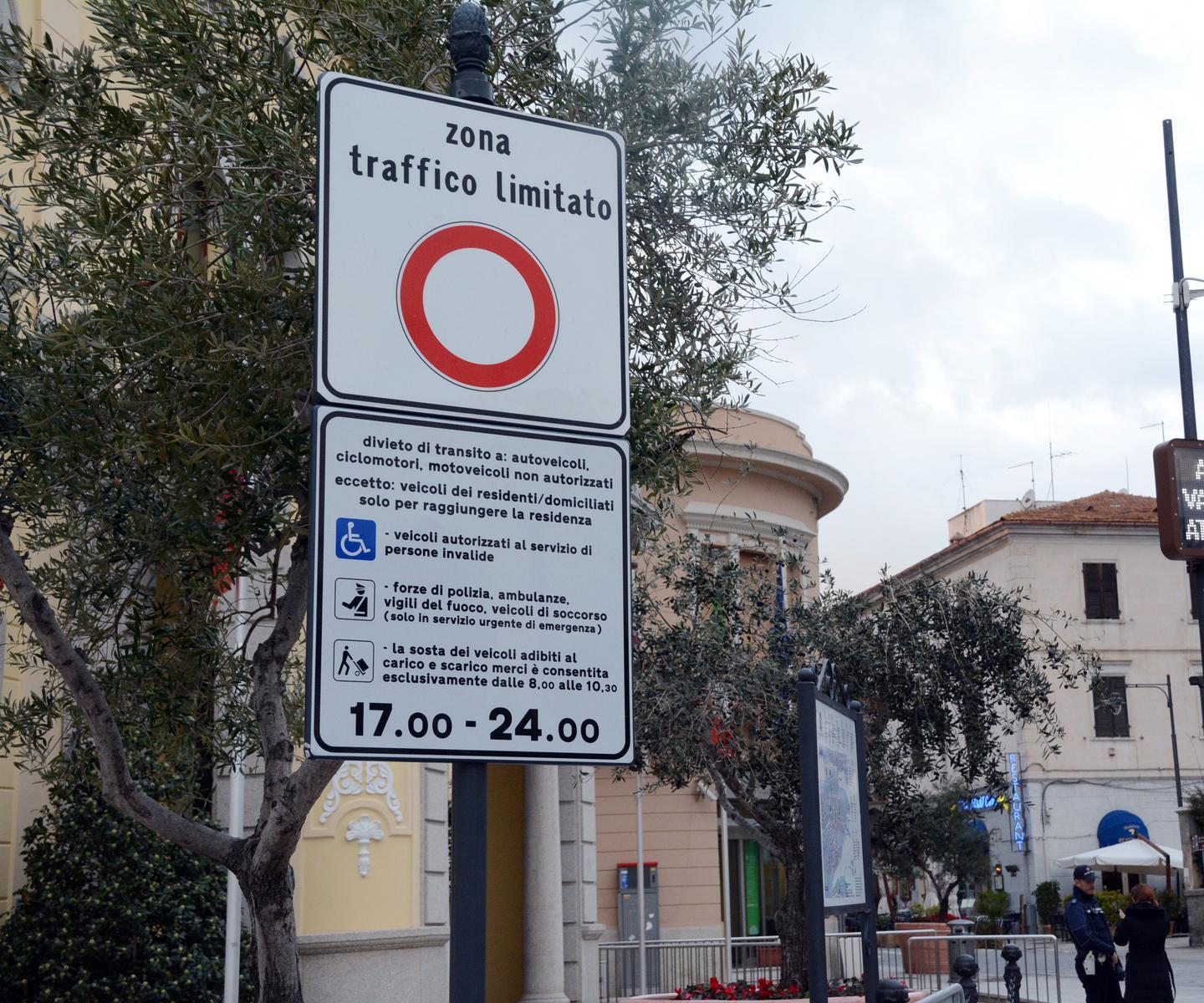 Olbia, la Ztl cresce e arriva in via Acquedotto