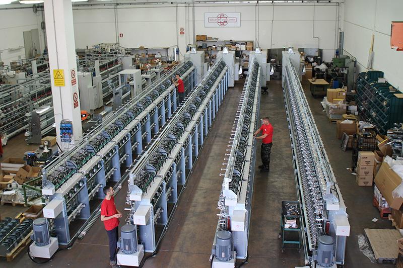 Interno dell'azienda Gualchieri e Gualchieri