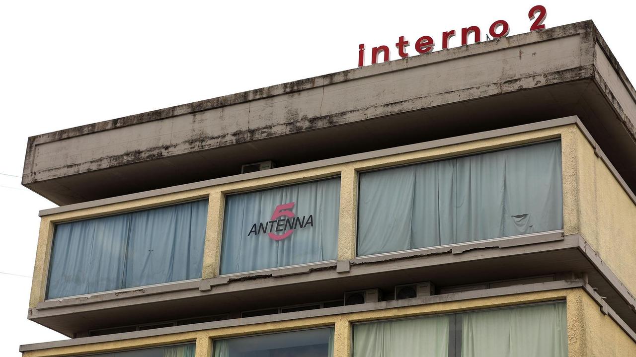 La sede di Antenna 5