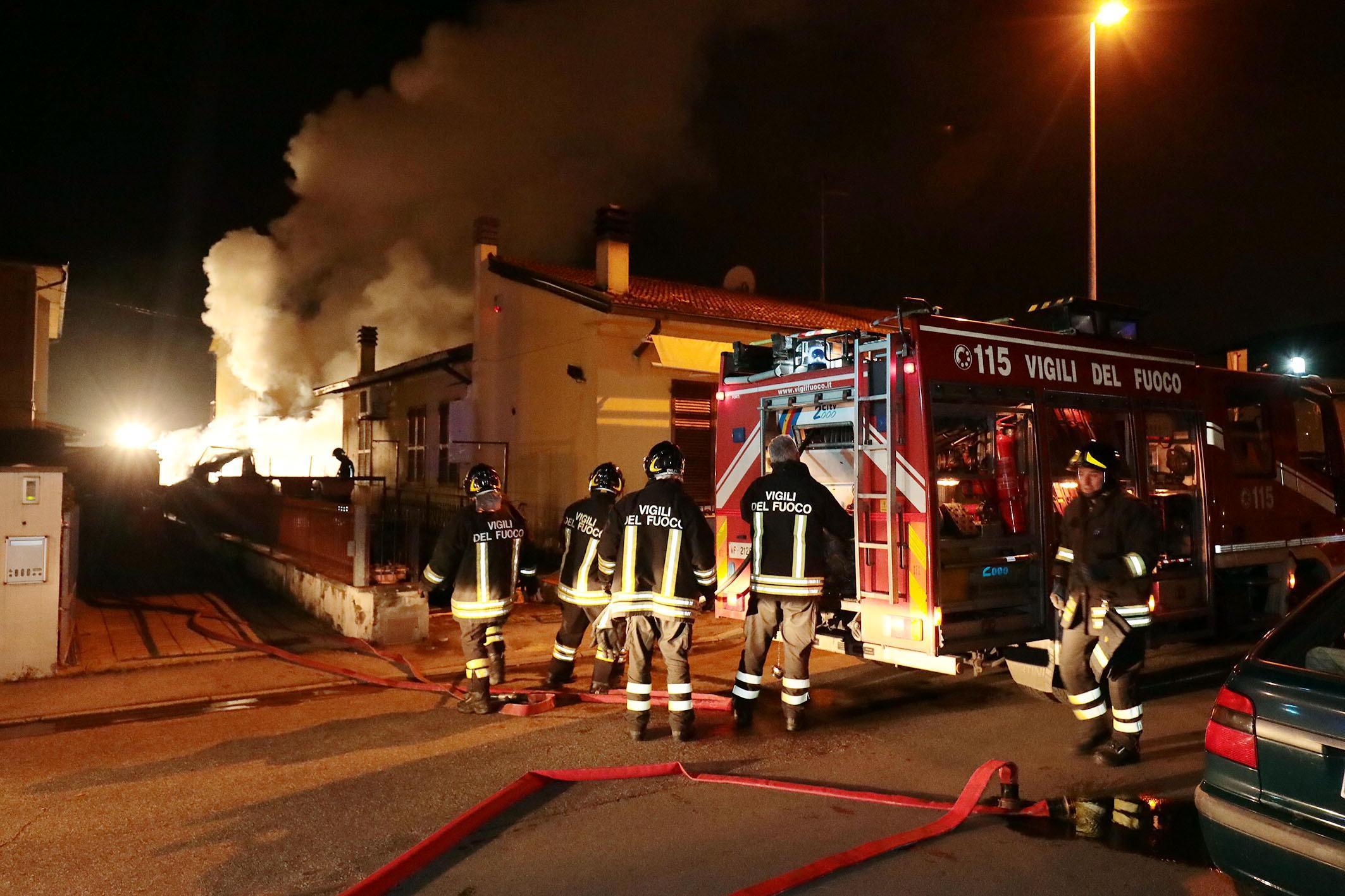 L'incendio a San Quirico