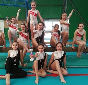 Ginnastica, allieve competitive