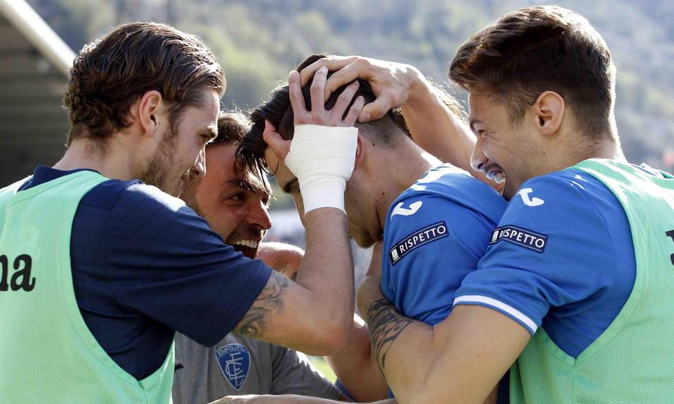 La grande gioia dell’eroe di giornata 
