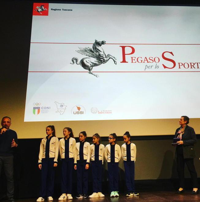 Alla ginnasta carrarese Francesca Pellegrini il Pegaso dello Sport 