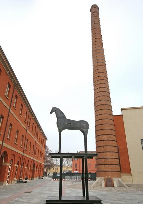 Cavallo di Paladino alla Manifattura fino alla fine di luglio 