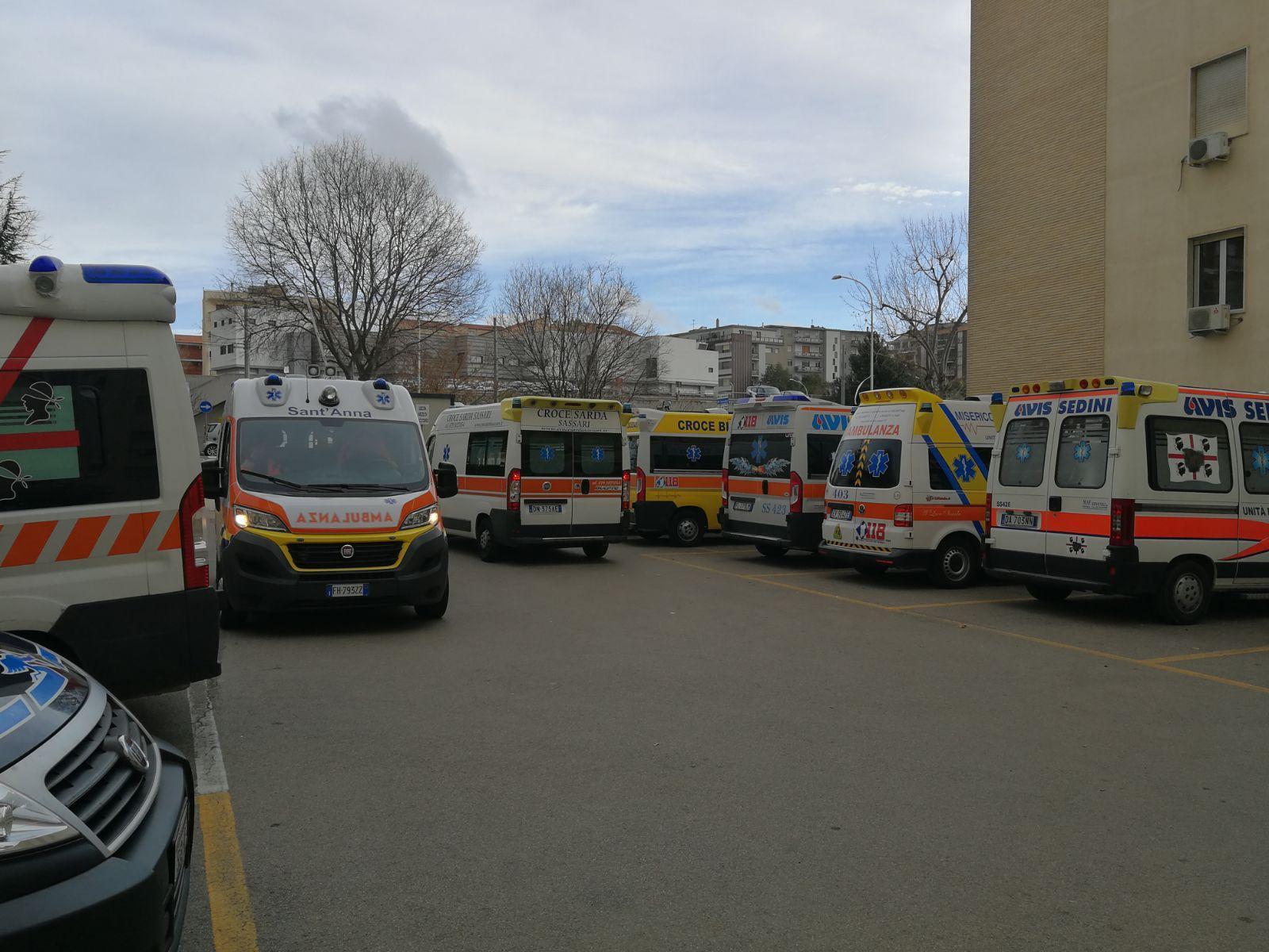 Ambulanze, un'immagine di repertorio