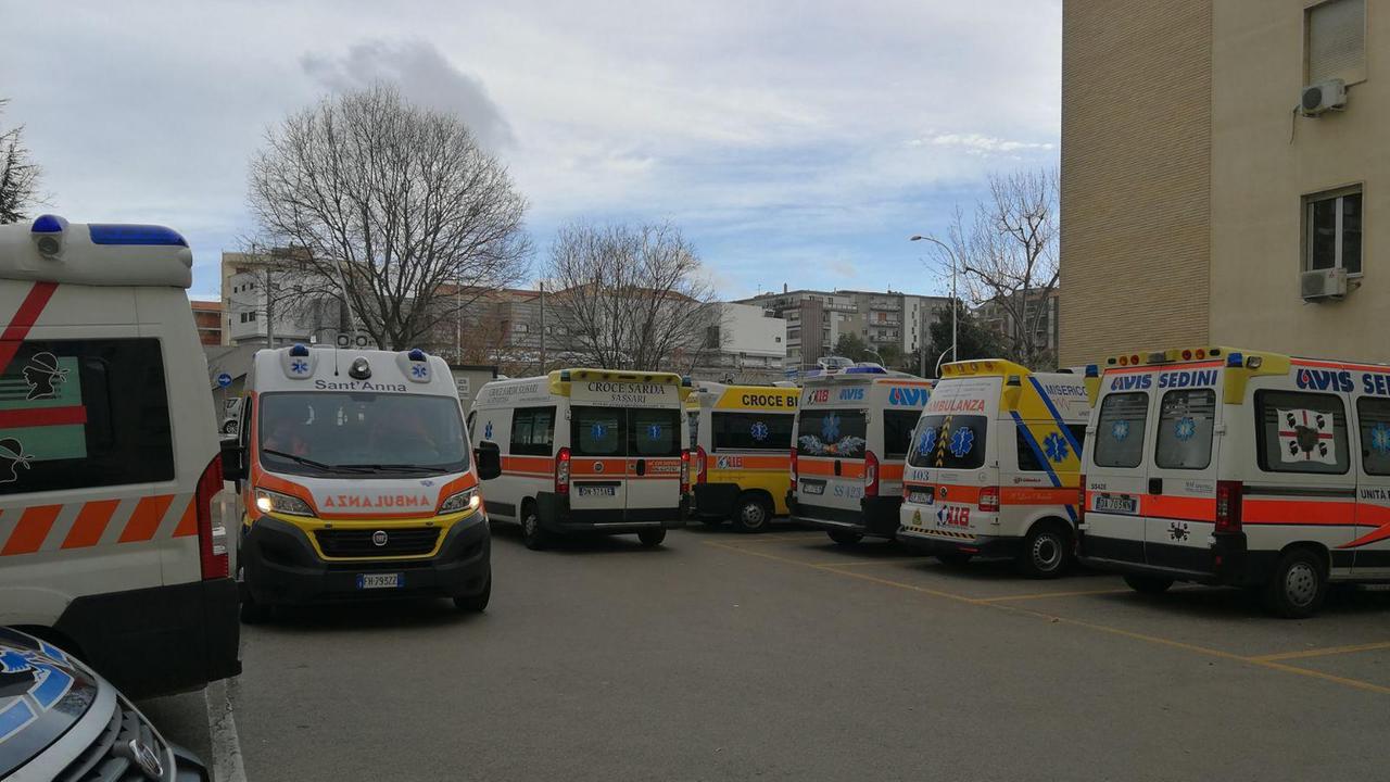 Ambulanze, un'immagine di repertorio