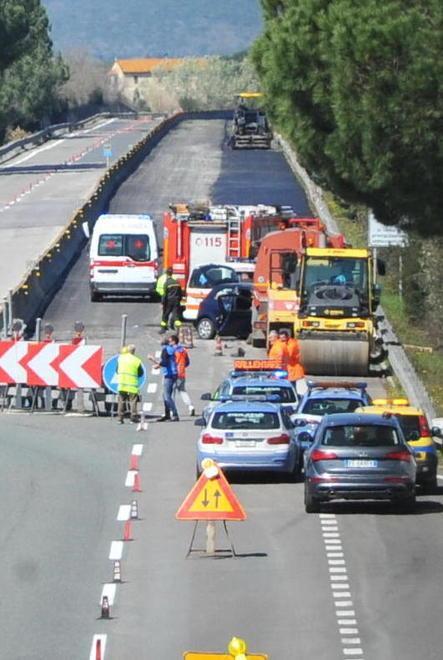 Schianto nel cantiere dell’Anas, l’uomo ferito è in gravi condizioni
