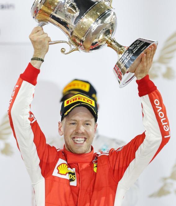 Trionfo Vettel, in Bahrain fa lo sceicco 