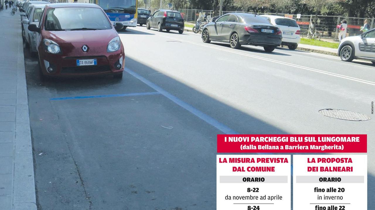 Caos posteggi a pagamento sul lungomare: «Clienti in fuga». Balneari infuriati