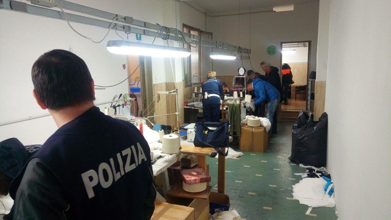 L'ispezione della Squadra interforze