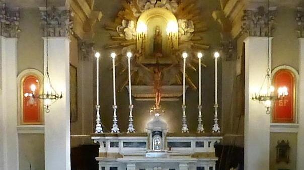 Festa per il nuovo altare alla chiesa di Paganico