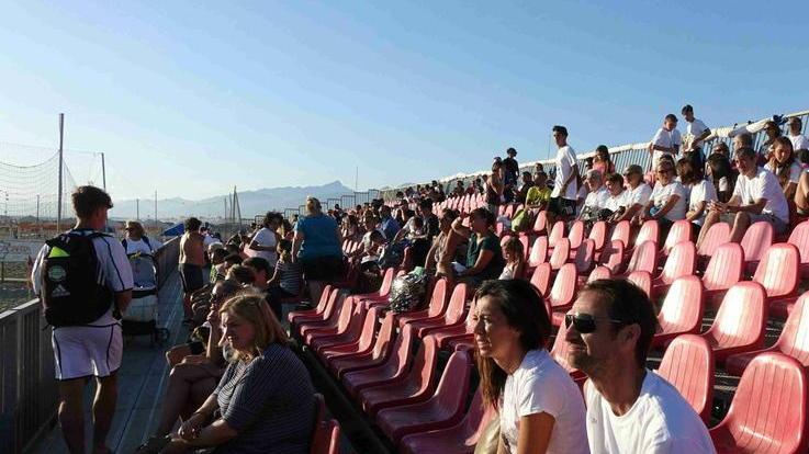 Torna il Beach stadium di nuovo in Passeggiata