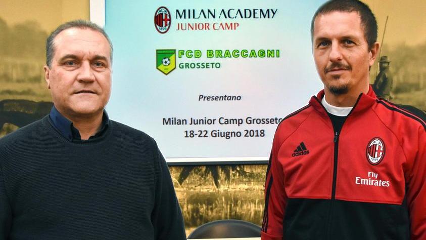 A Braccagni il camp Milan Academy