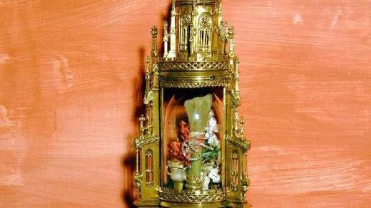 Il reliquiario delle sante torna in paese