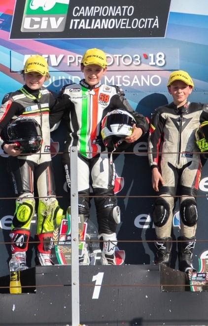 Bianchi si conferma campione italiano premoto 3 
