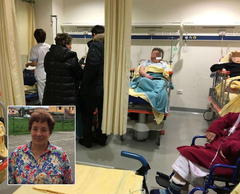 Attende il marito disabile per ore ma i medici lo hanno già dimesso 