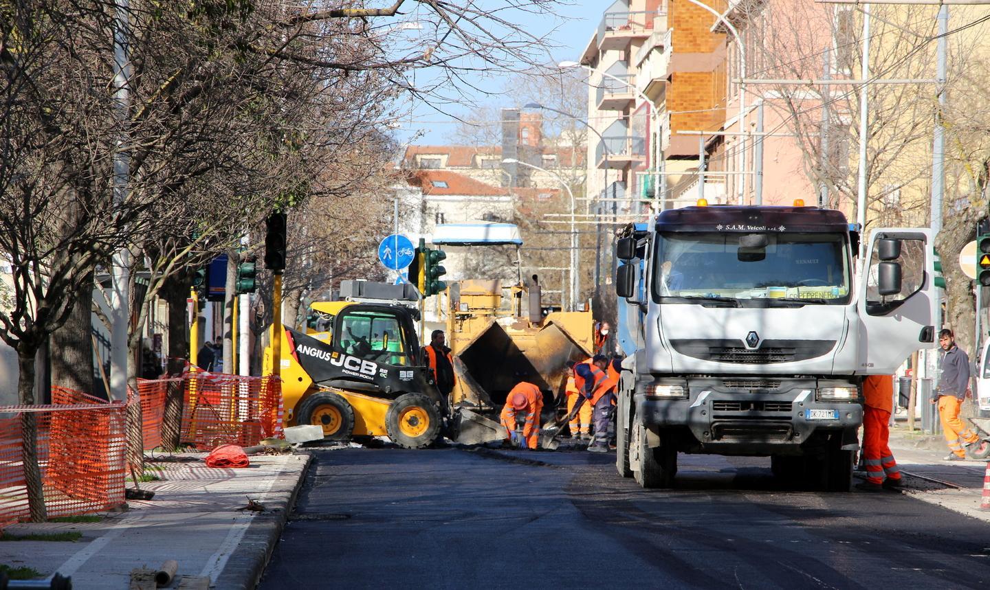 Rinviato nuovo cantiere di viale Italia