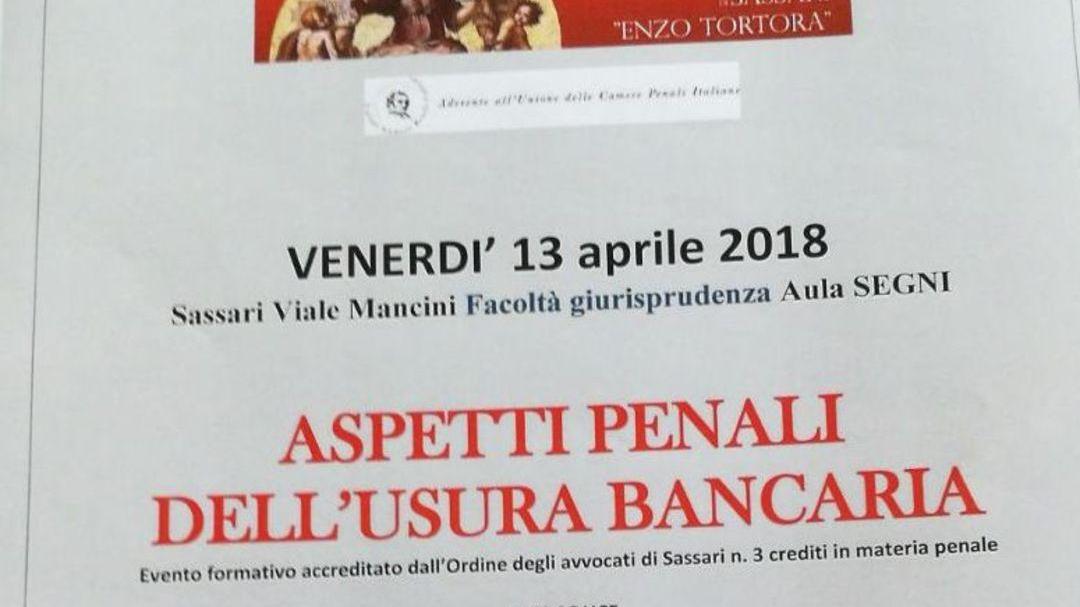 Aspetti penali dell’usura bancaria