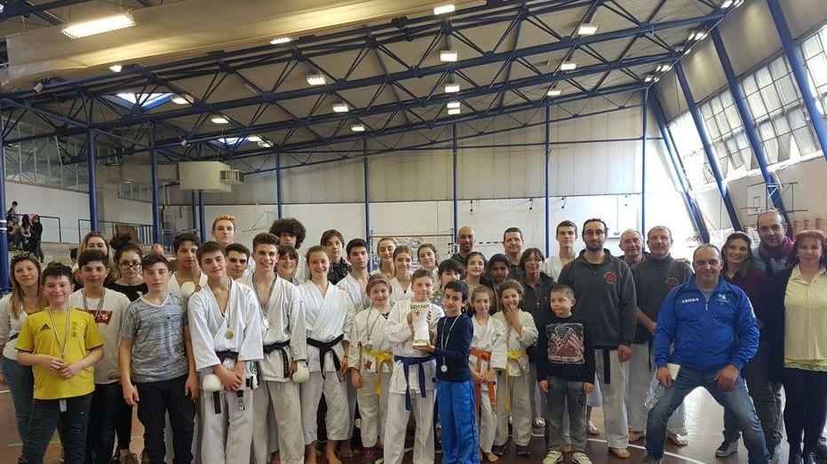 Tanti applausi per la Nakayama al Trofeo Grifo di Karate