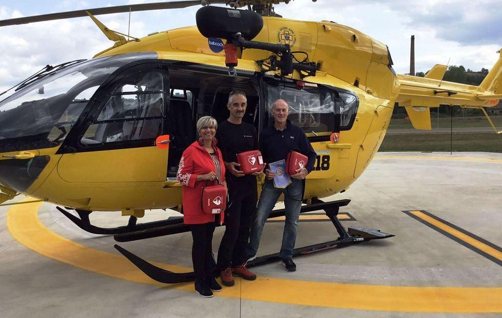 Tre defibrillatori alla stazione Monte Cusna 