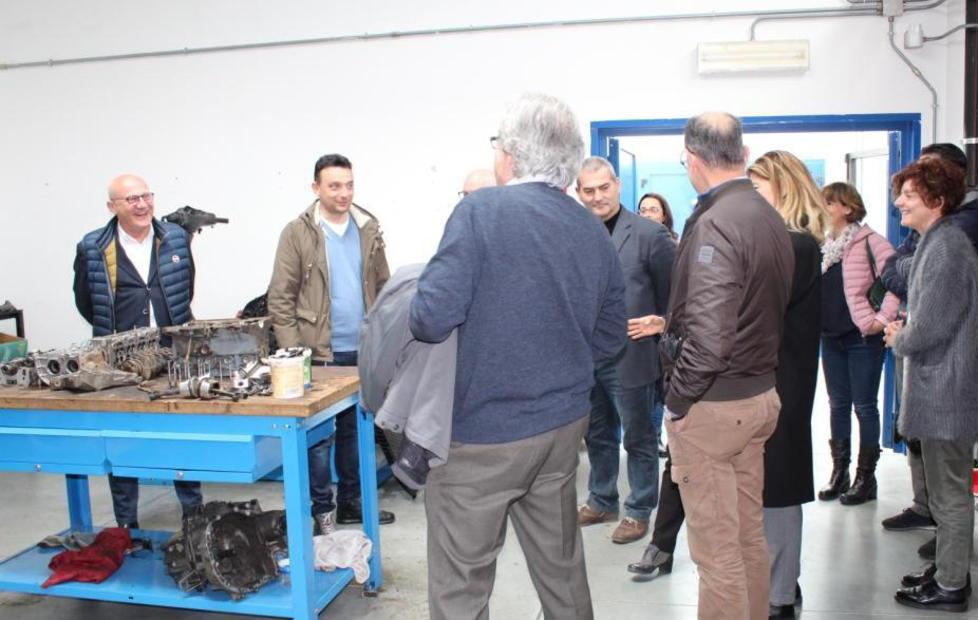 Gli industriali della meccanica al Marconi 