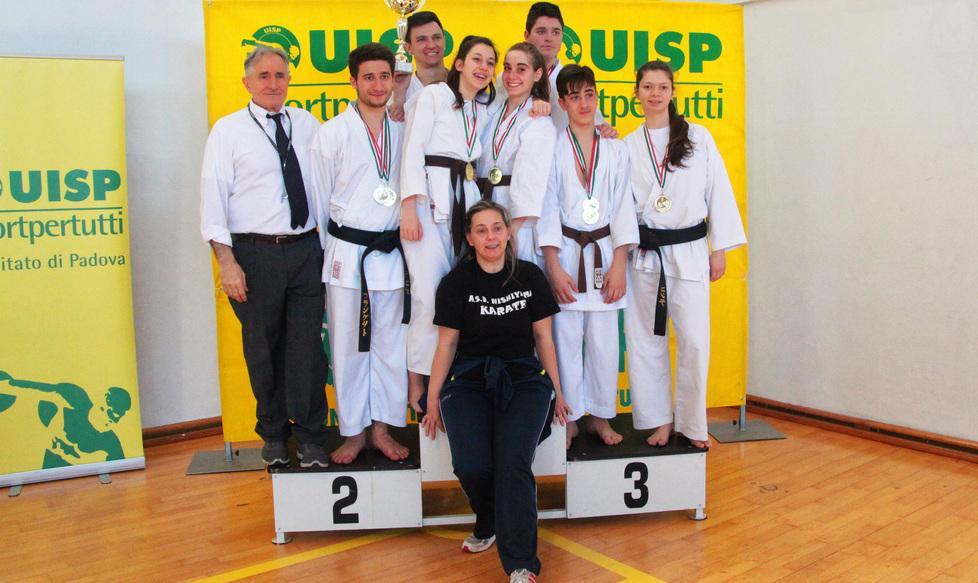 La Scuola Nishiyama fa incetta di medaglie ad Albignasego 