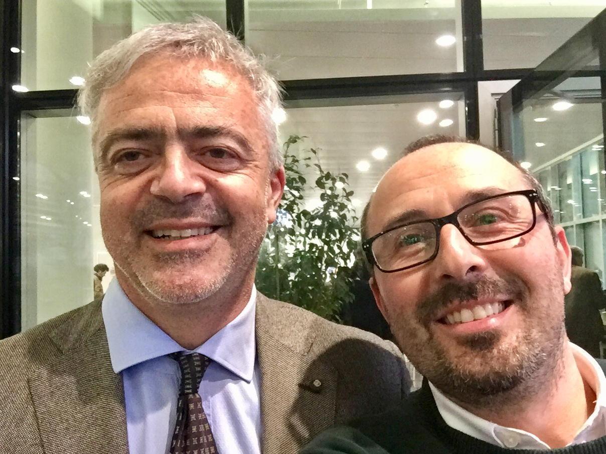 Da sinistra Andrea Serfogli e Dario Danti