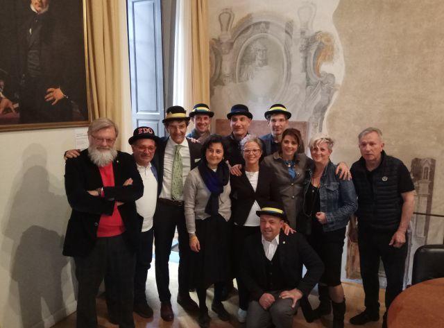 La presentazione dell'iniziativa #iostoconedo