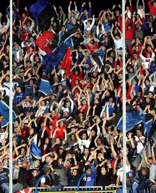 In millecinquecento partiranno da Pisa Gli ultras in treno 