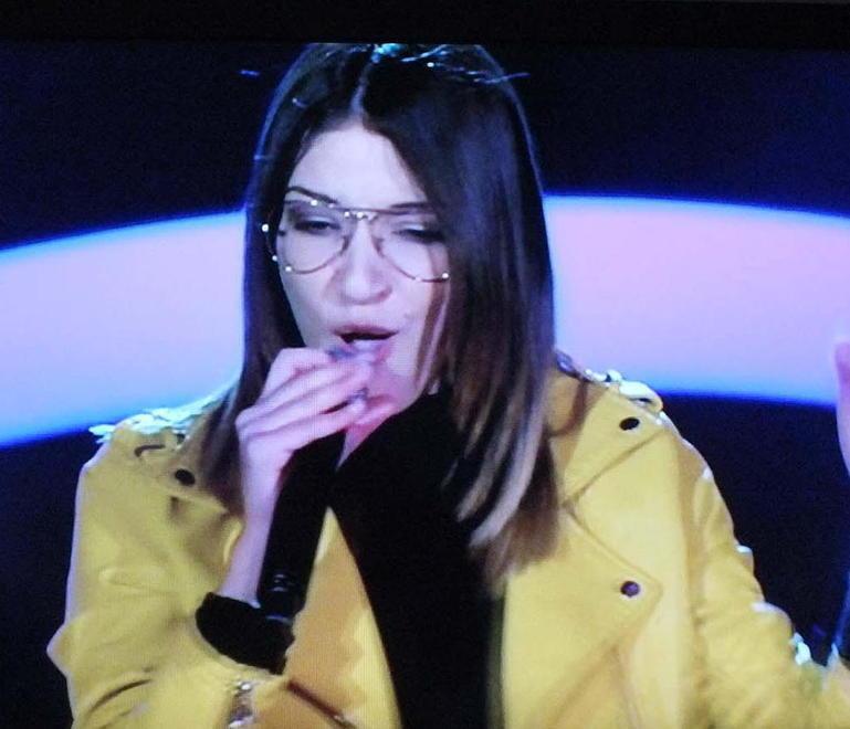 Super Asja Cresci a The Voice of Italy 