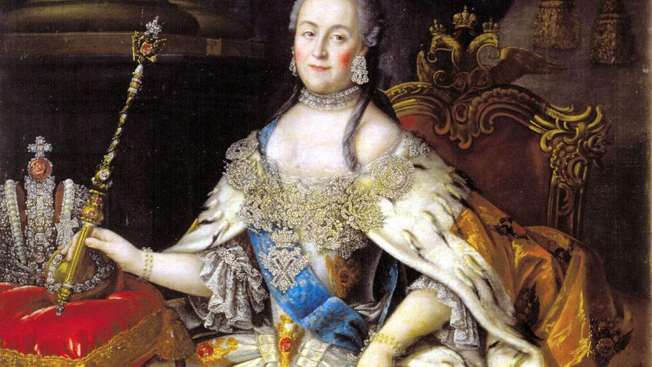 La zarina Caterina II