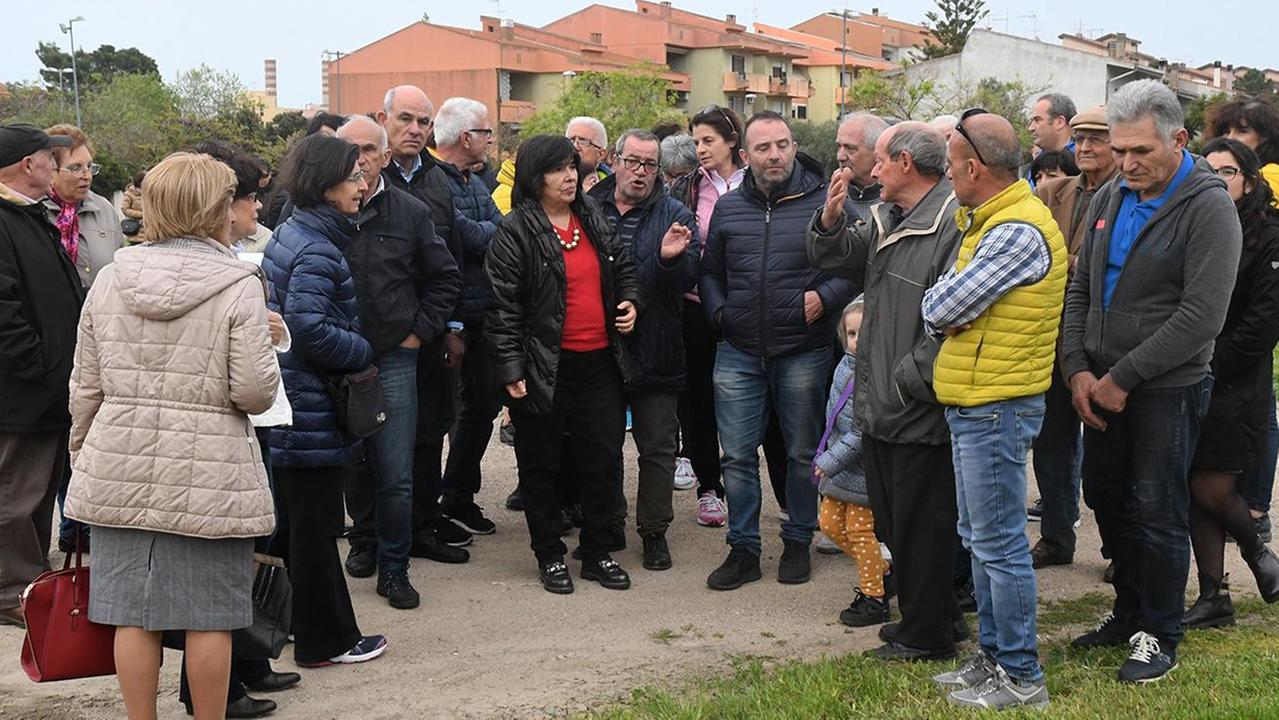 Sicurezza, il sindaco Lutzu nel rione
