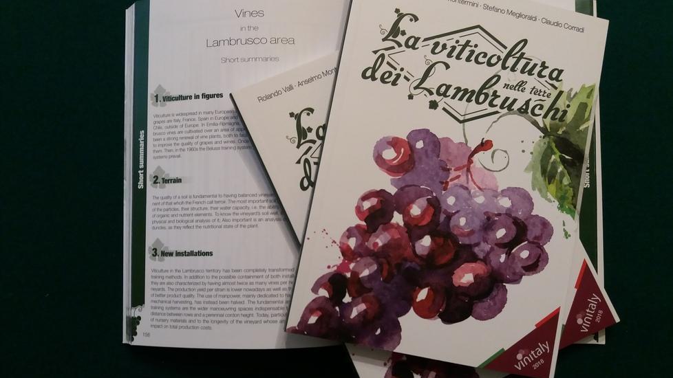 Un volume dedicato ai nostri Lambruschi inaugura Vinitaly