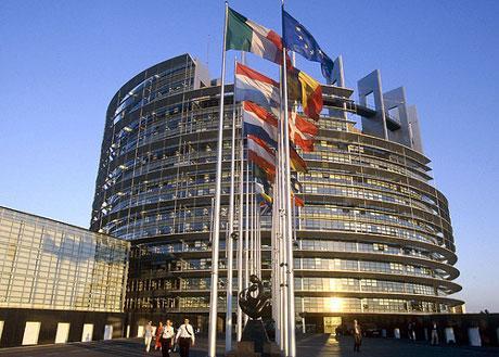 La sede del parlamento europeo a Bruxelles